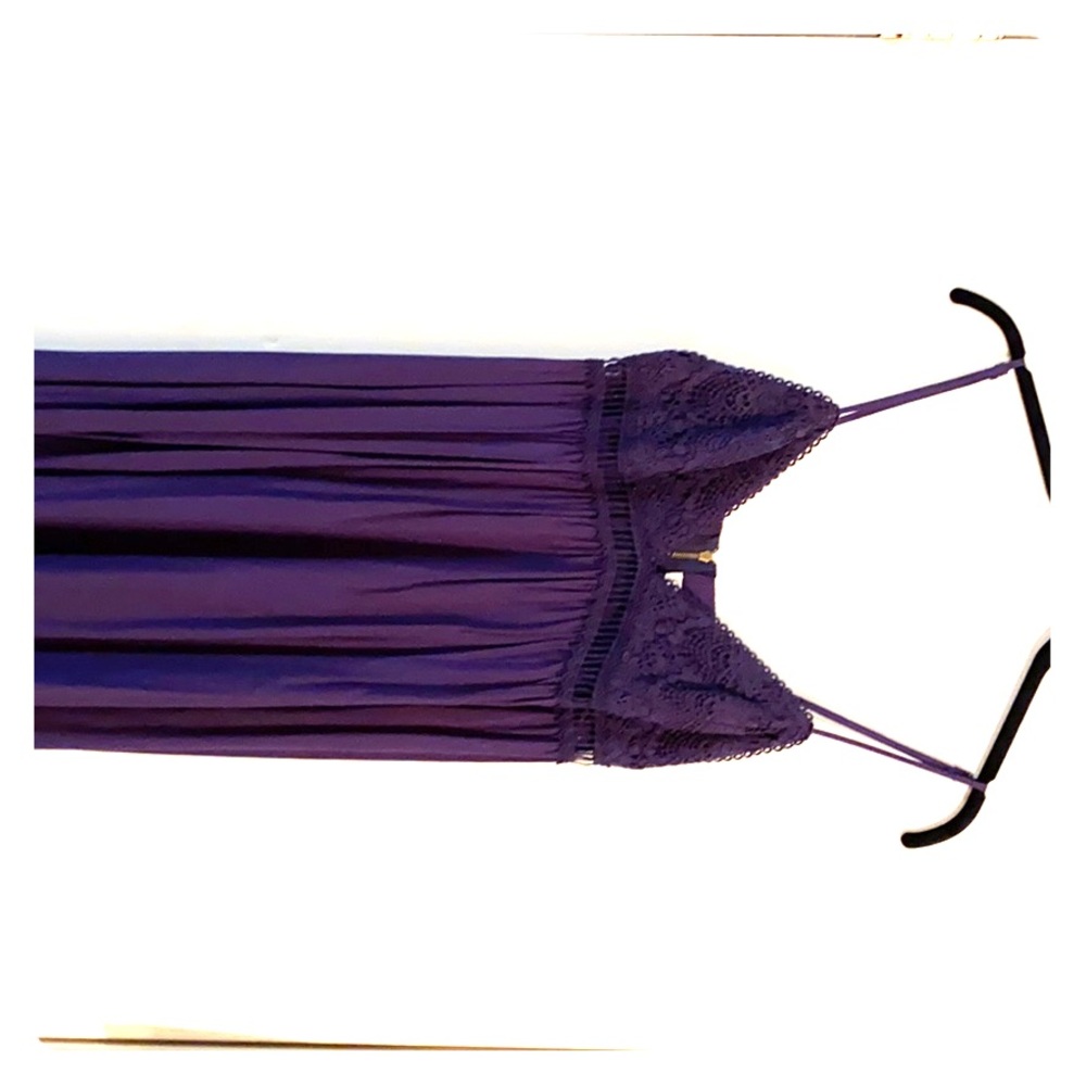 Purple bohemian dress
